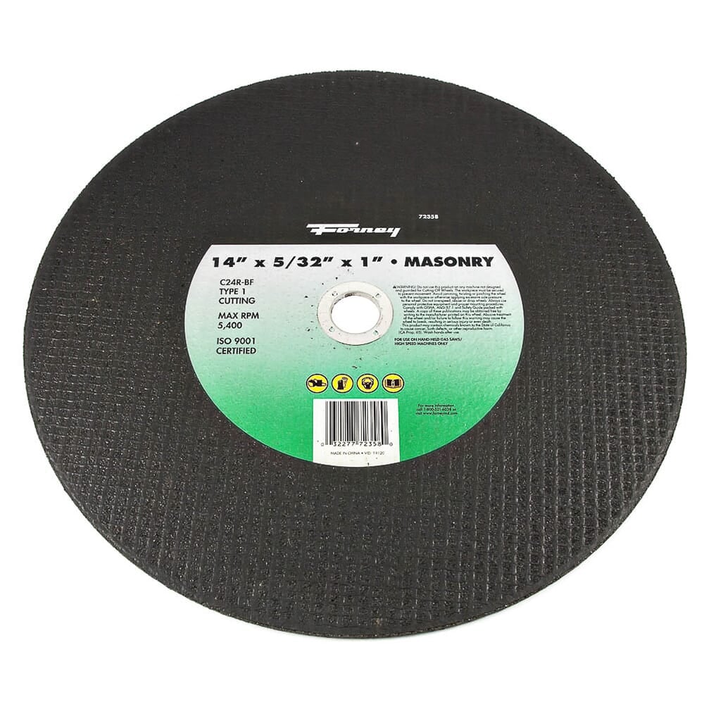 72358 Cutting Wheel, Masonry/Aspha